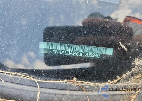 2018 Nissan Altima 2.5 из США, поврежденный, VIN 1N4AL3AP6JC205949